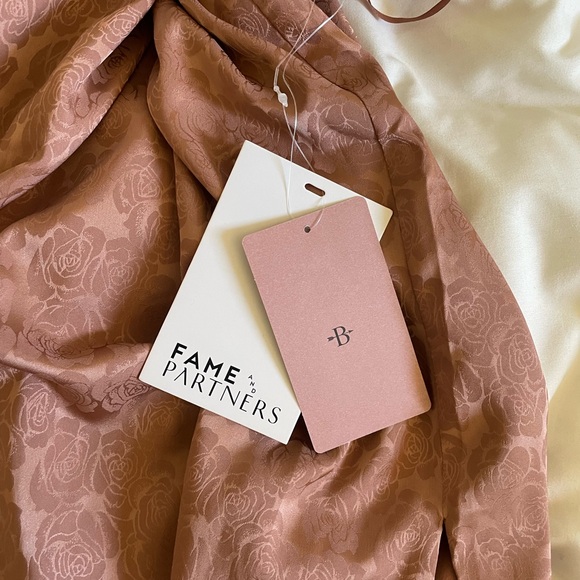 Anthropologie Fame and Partners Halter Maxi Dress Size 6 NWT - Picture 8 of 9